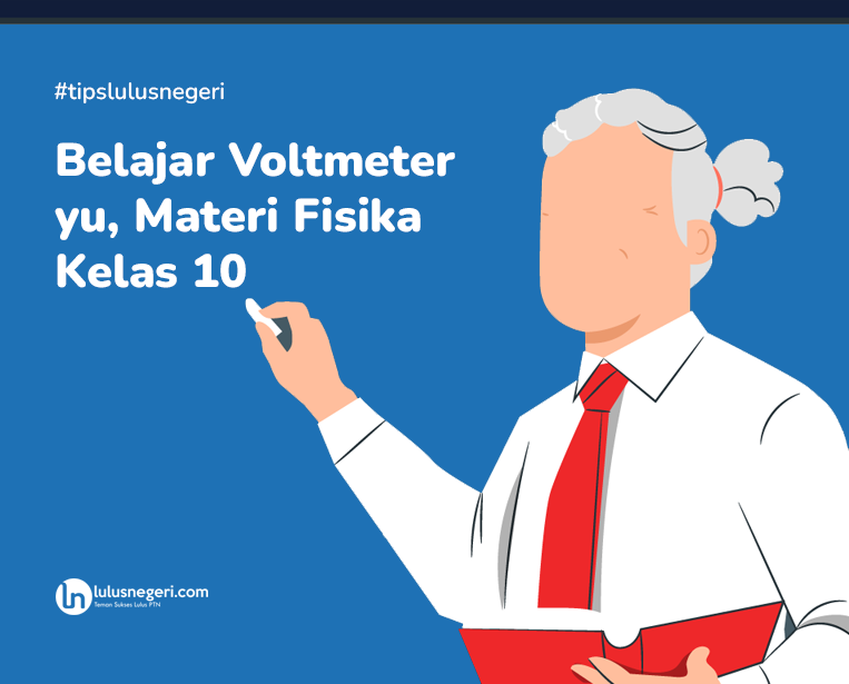 Belajar Voltmeter Yuk, Pengertian, Materi Fisika Kelas 10